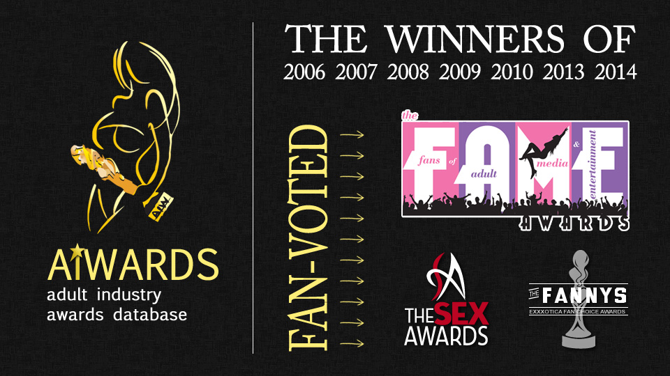 Adult Awards Database adds the winners of F.A.M.E., The Fannys and The Sex Awards.